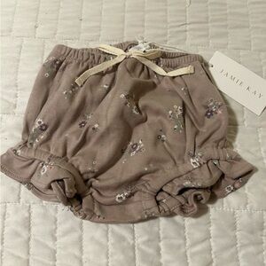 NWT Jamie Kay Floral Bloomers 3-6